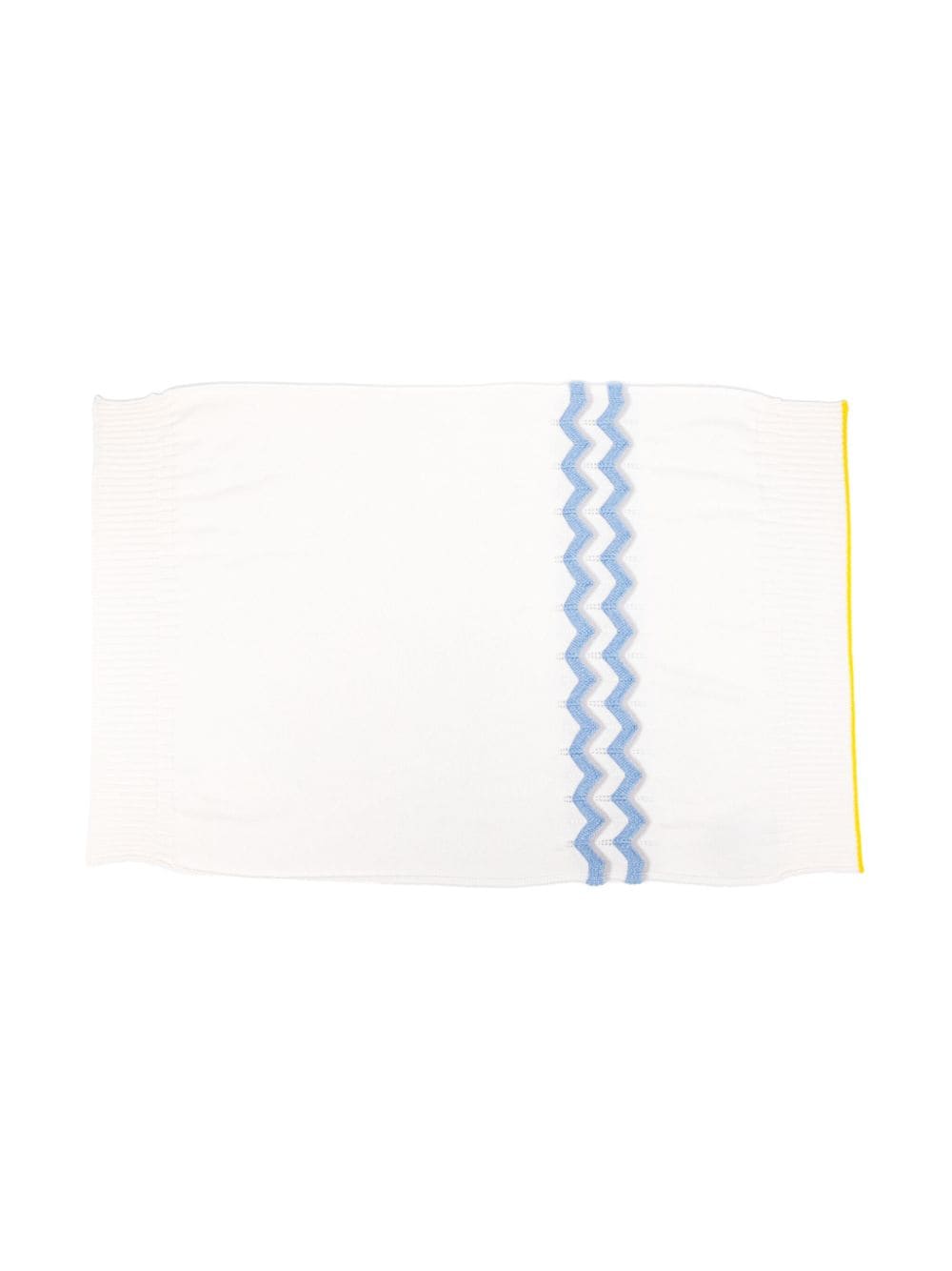 Coperta per neonato Gensami Kids bianco con lavorazione 3D COP01-B-WS BIANCO/AZZURRO GENSAMI KIDS