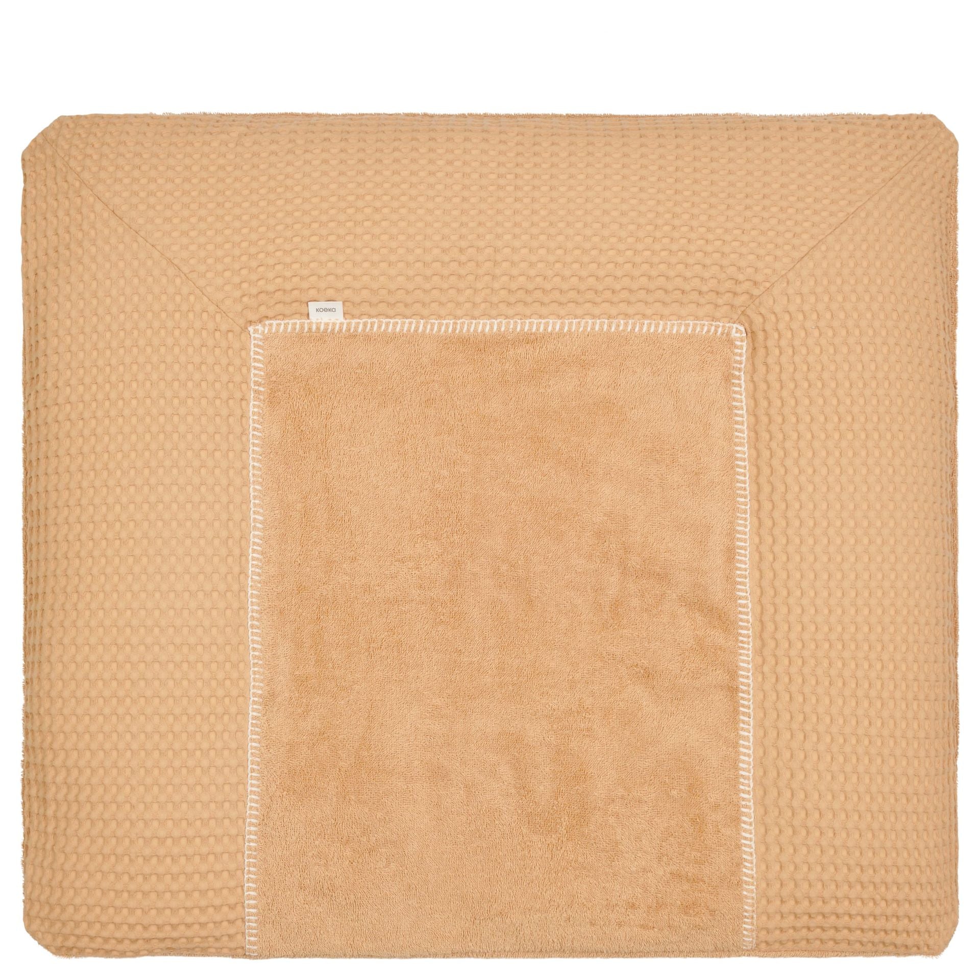 Copri fasciatoio Koeka Amsterdam Bonn naturale marrone con tessuto a nido d'ape 1015-10-026 905 KOEKA KIDS