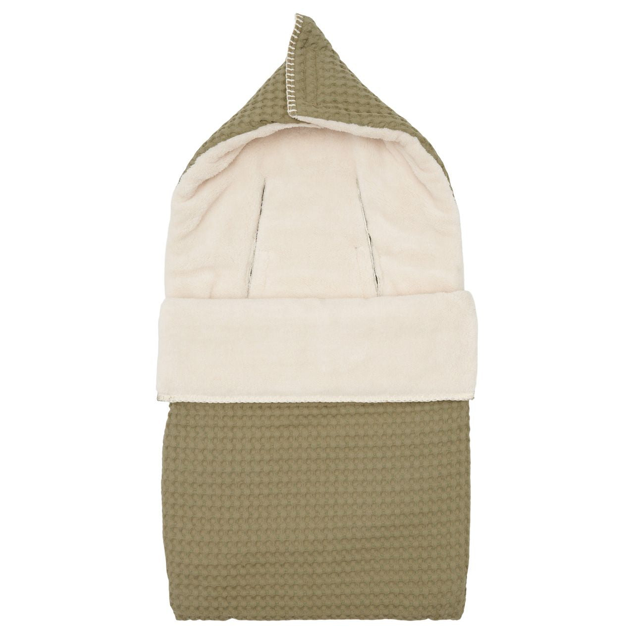 Sacco nanna per neonati Koeka teddy Oslo naturale verde 1015-2010 746 KOEKA KIDS