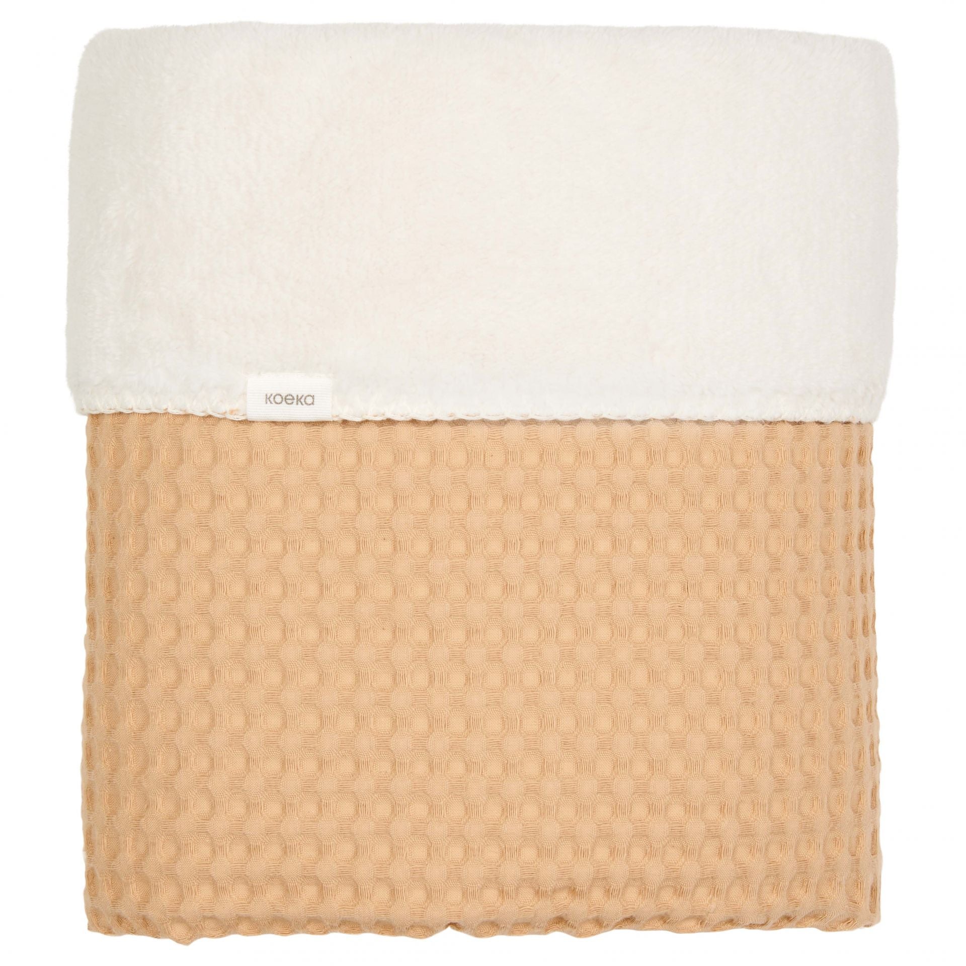 Coperta per culla Teddy Oslo naturale/ciottolo beige 1015-44-020 905 KOEKA KIDS