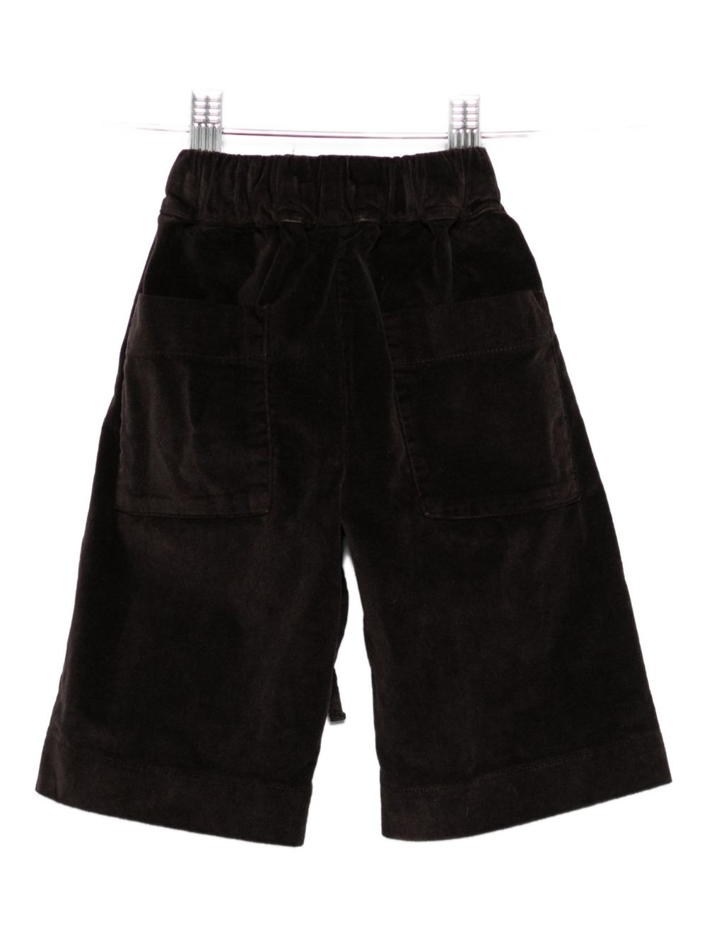 Pantaloni per neonato Album di Famiglia Kids marroni con chiusura a coulisse 25W23381 CHO ALBUM DI FAMIGLIA KIDS