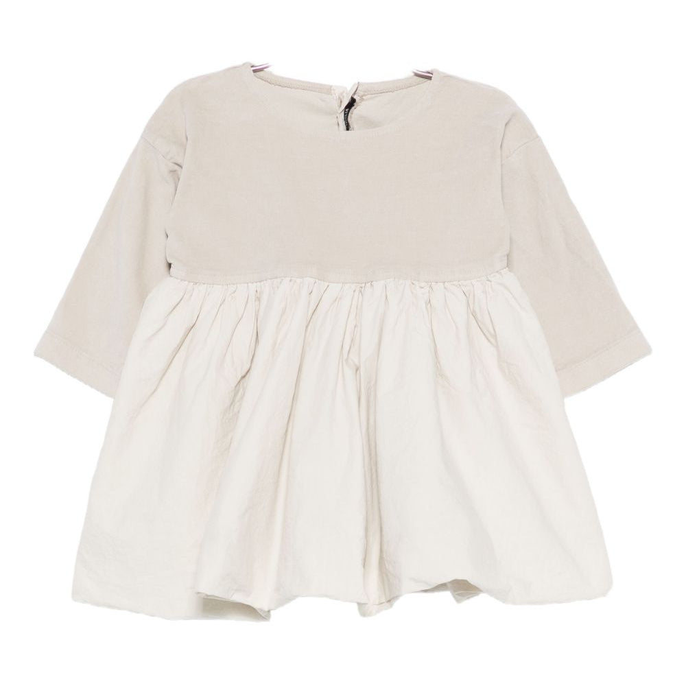 Abito per neonata Album Di Famiglia Kids beige con modello a pannelli 25W31099 OM ALBUM DI FAMIGLIA KIDS