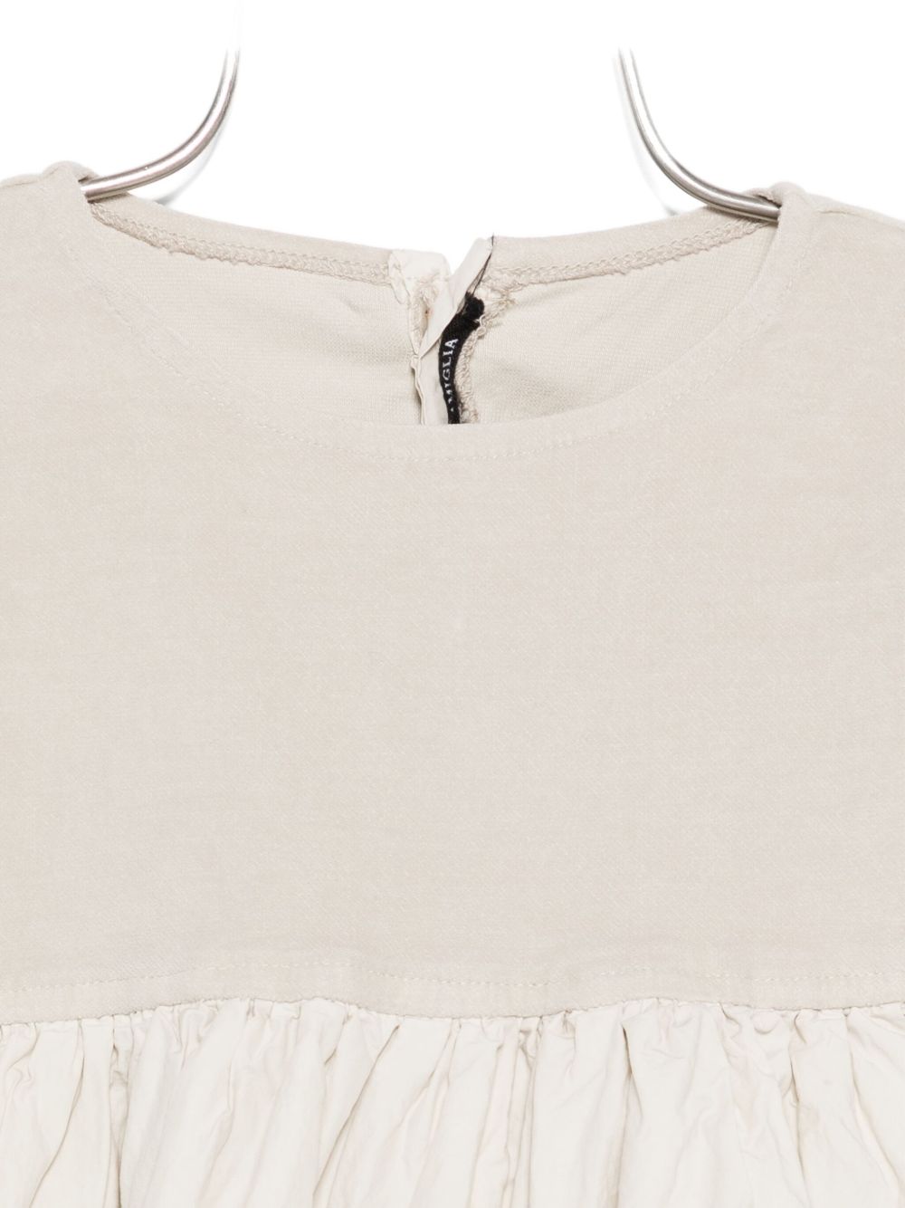 Abito per neonata Album Di Famiglia Kids beige con modello a pannelli 25W31099 OM ALBUM DI FAMIGLIA KIDS