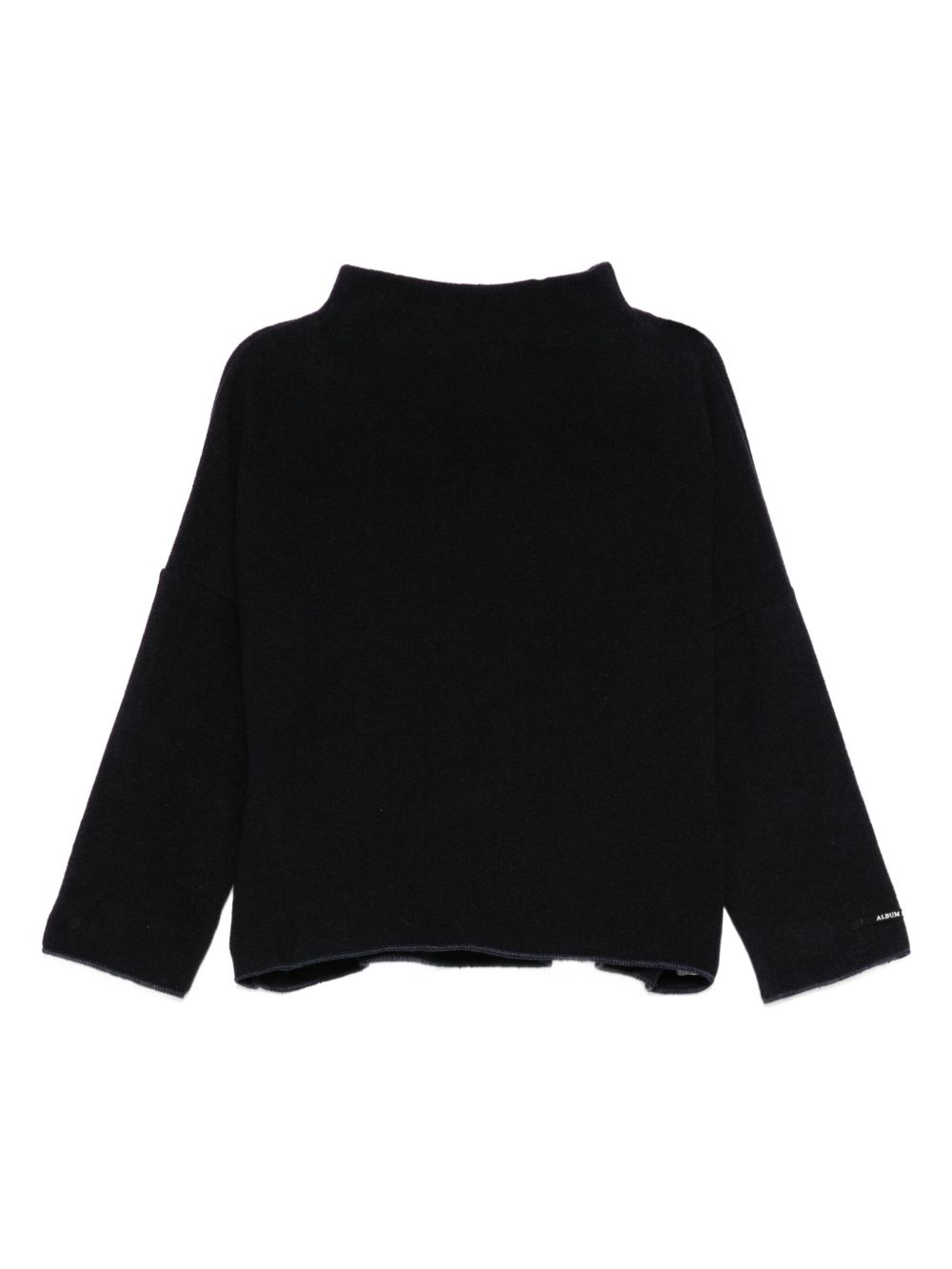 Maglione per neonata Album Di Famiglia Kids nero con maniche a 3/4 25W40216 INK ALBUM DI FAMIGLIA KIDS