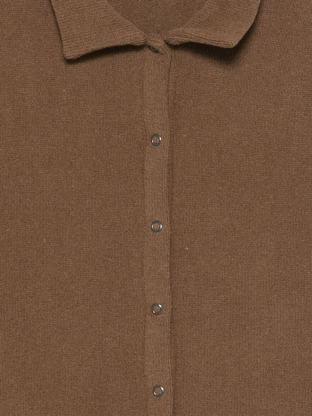 Cardigan per neonato Album Di Famiglia Kids marrone con colletto classico 25W41168 CHN ALBUM DI FAMIGLIA KIDS