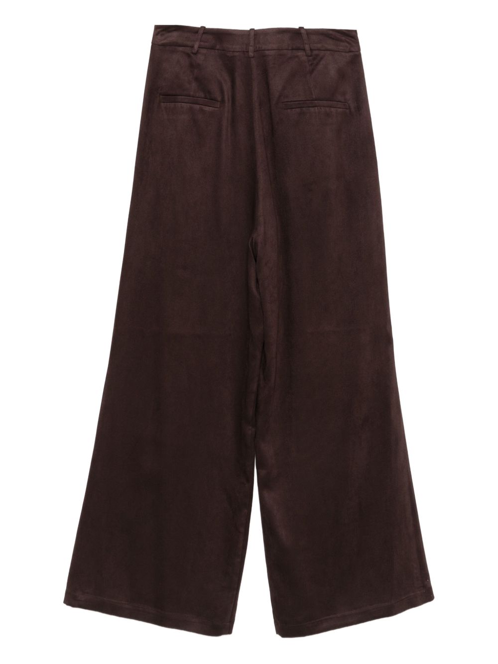Pantaloni per donna ALYSI marroni con tasche posteriori 165130 A5042 CHOCO ALYSI