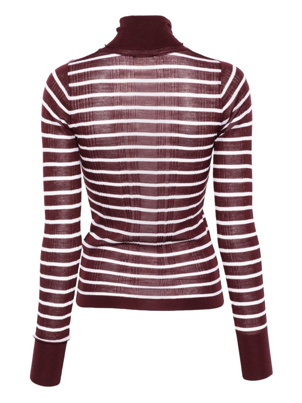 T-shirt per donna ALYSI viola con collo alto 265455 A5050 UV/LT ALYSI