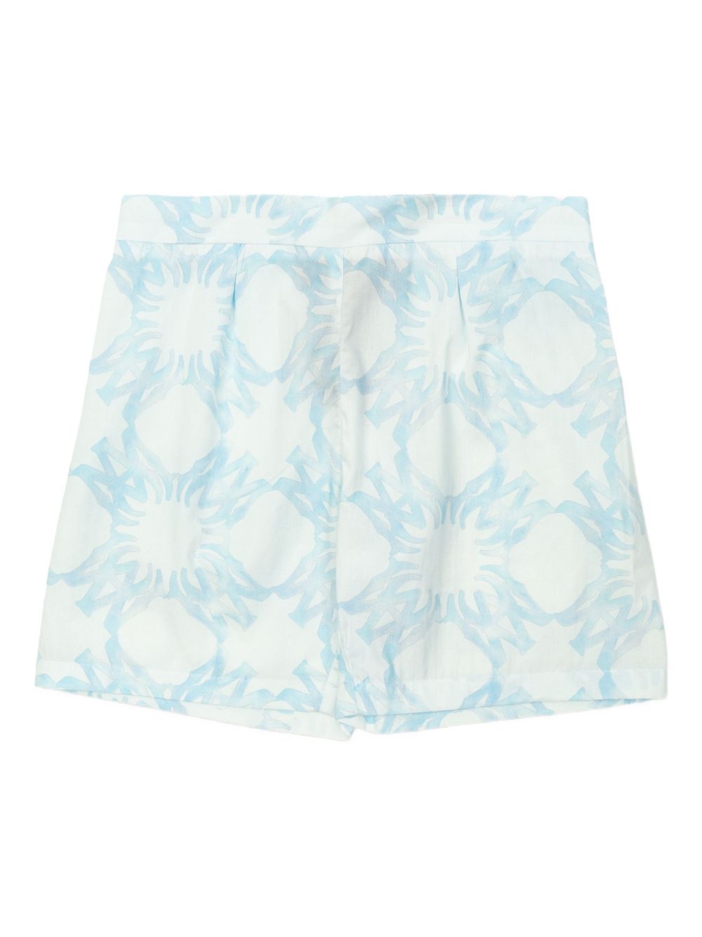 Bermuda per bambino AMIRI KIDS azzurro con pieghe AKSHCA1004 892 AMIRI KIDS