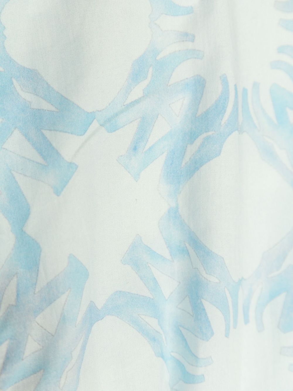Bermuda per bambino AMIRI KIDS azzurro con pieghe AKSHCA1004 892 AMIRI KIDS