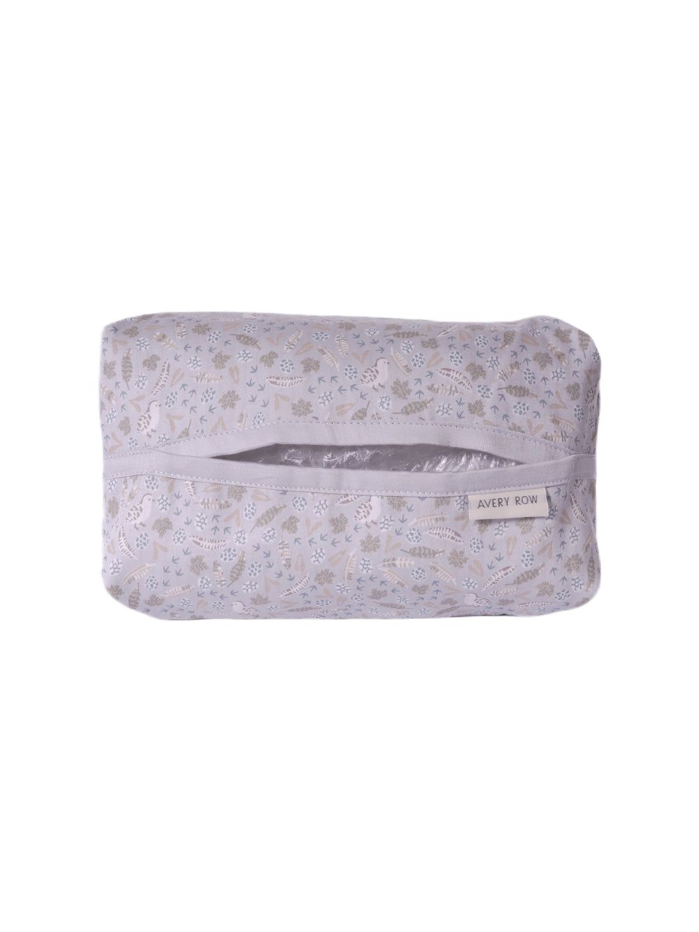 Copri salviette per neonati Avery Row grigio con stampa grafica naturalistica all-over BWCNTR NATURE TRAIL AVERY ROW KIDS