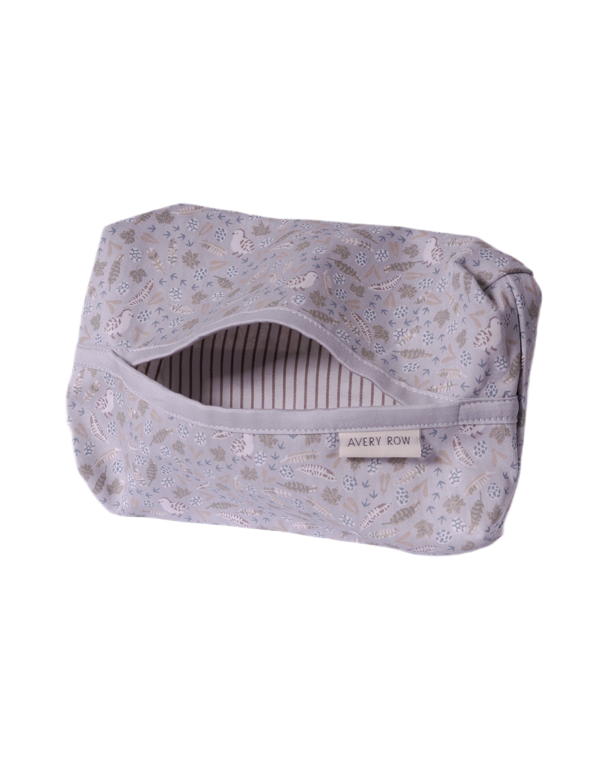 Copri salviette per neonati Avery Row grigio con stampa grafica naturalistica all-over BWCNTR NATURE TRAIL AVERY ROW KIDS