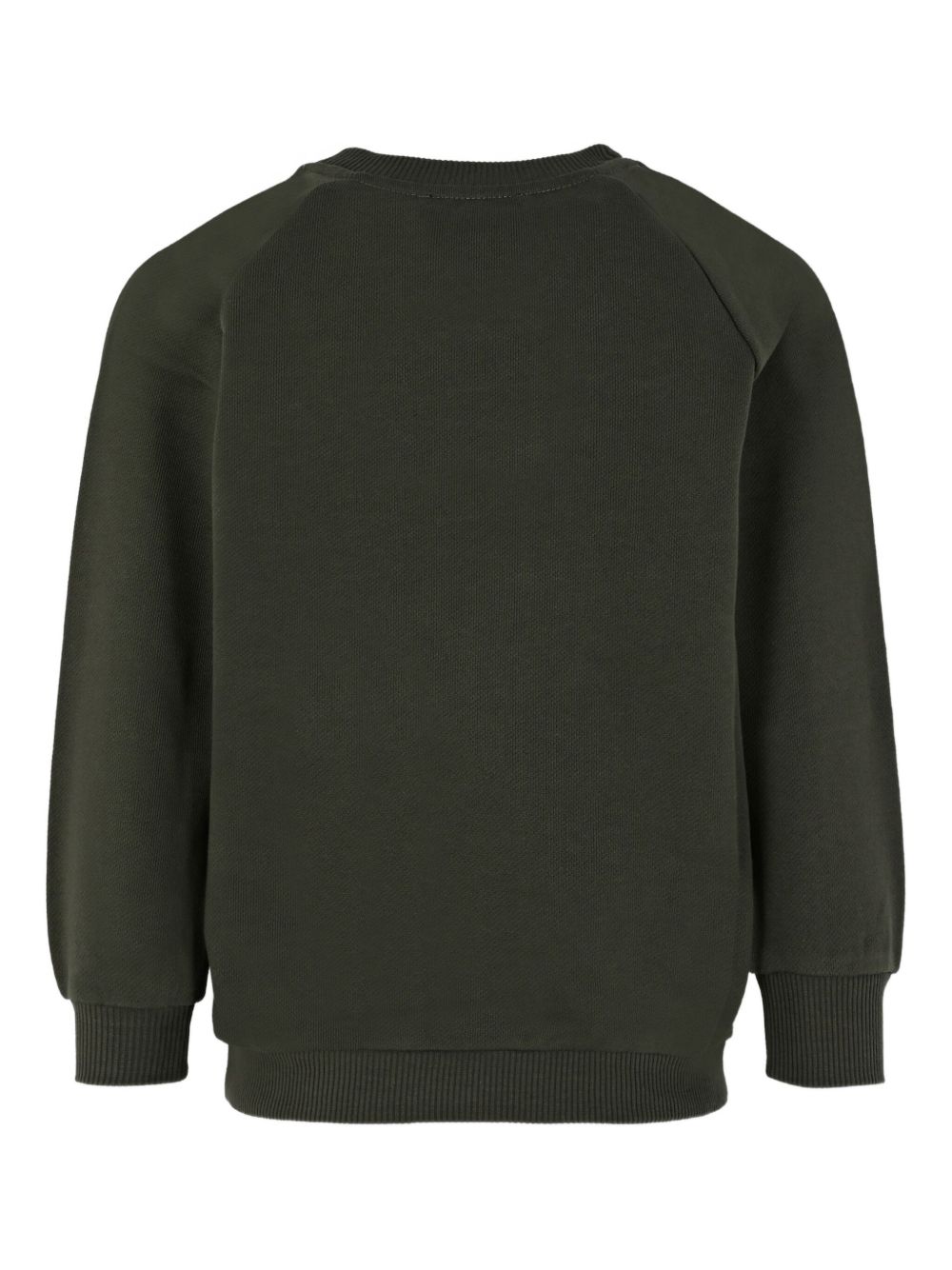 Felpa per bambino Balmain Kids verde con logo ricamato BX4P80 Z3183 762NE BALMAIN KIDS