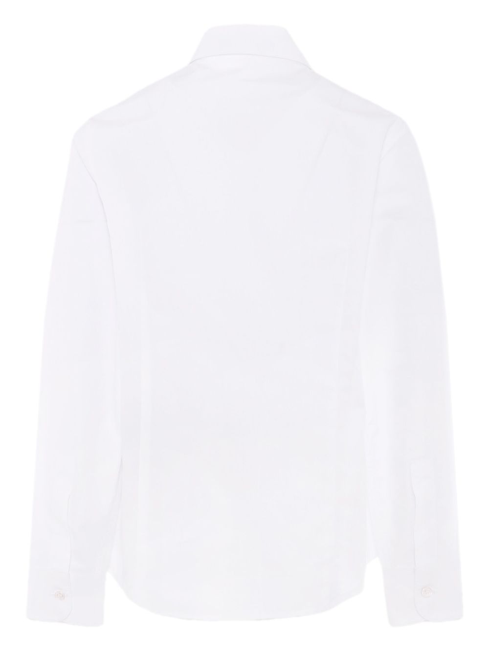 Camicia per bambino Balmain Kids bianca con logo ricamato BX5P00 P0536 100BC BALMAIN KIDS