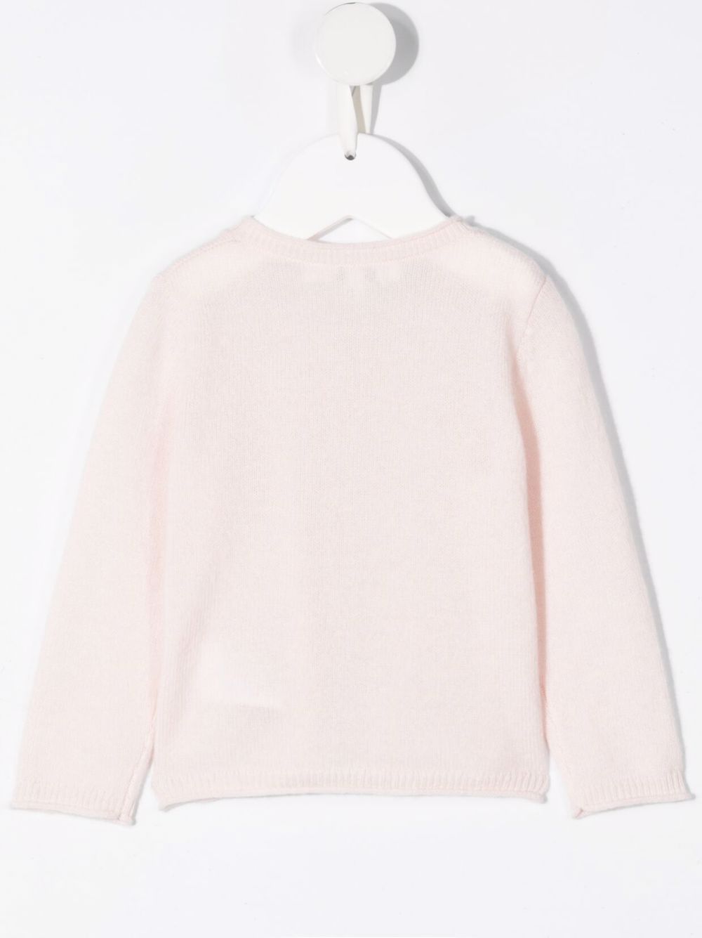Cardigan per neonata Bonpoint rosa con bottoni PEBDA2703CA 121 BONPOINT KIDS