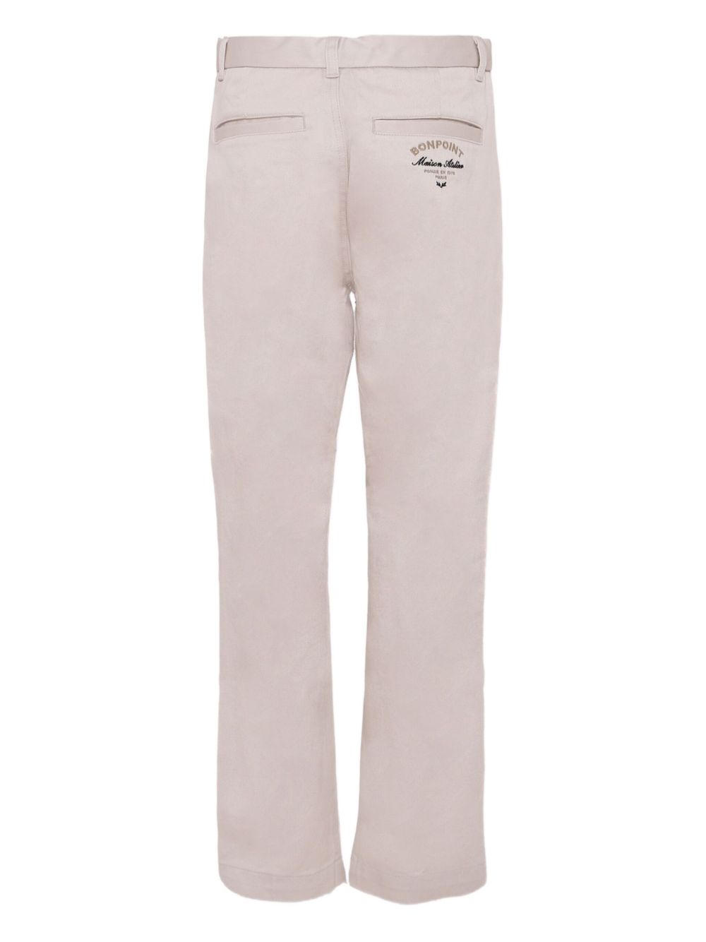 Pantaloni per bambino Bonpoint beige con logo W05BPAW00002 008 BONPOINT KIDS
