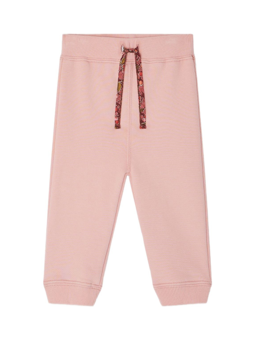 Pantaloni sportivi per neonata Bonpoint rosa a fiori con chiusura a coulisse W05XPAK00004 122 BONPOINT KIDS