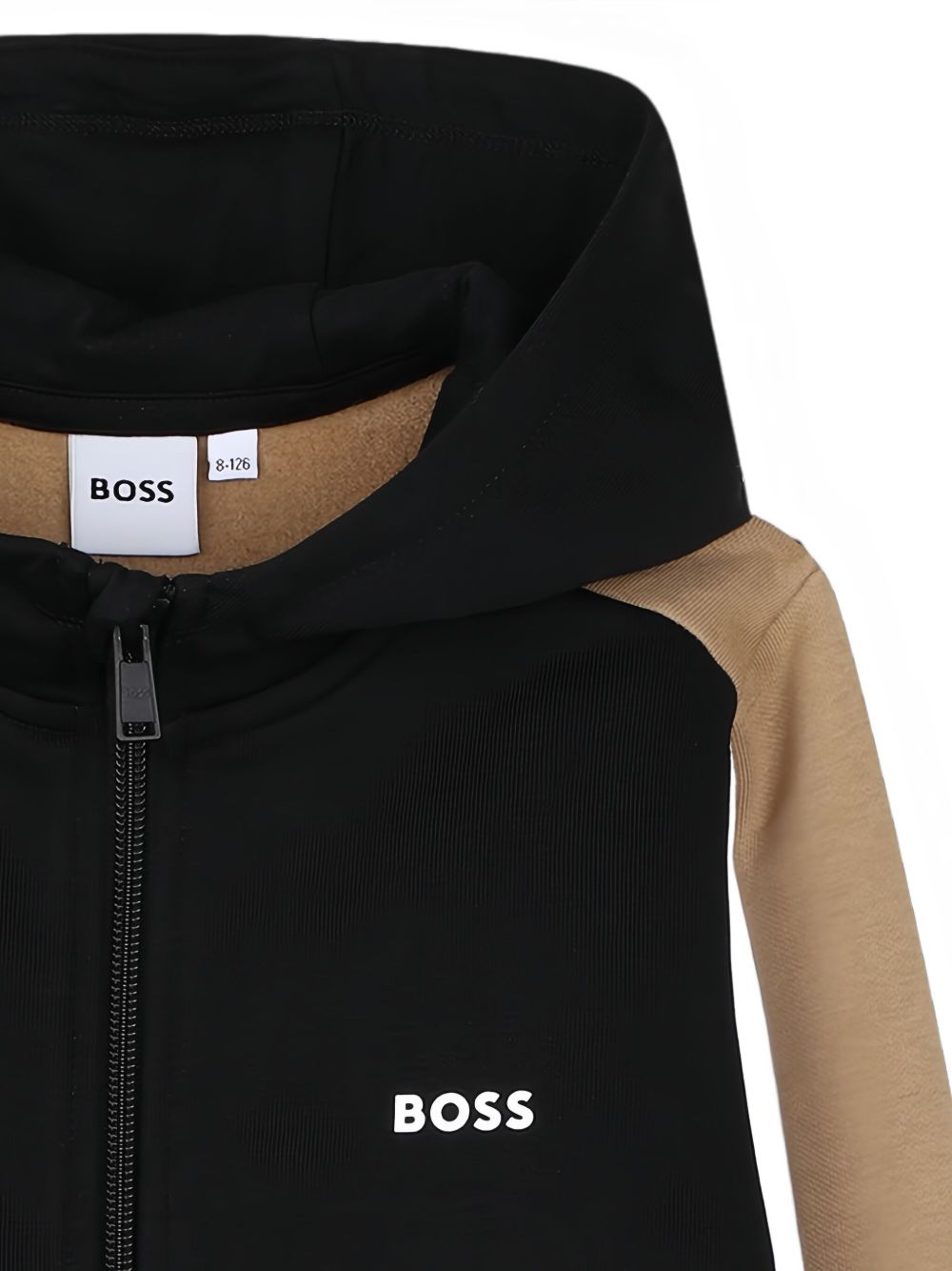 Felpa per bambino Boss Kids multicolore con design color-block J52322 09B BOSS KIDS