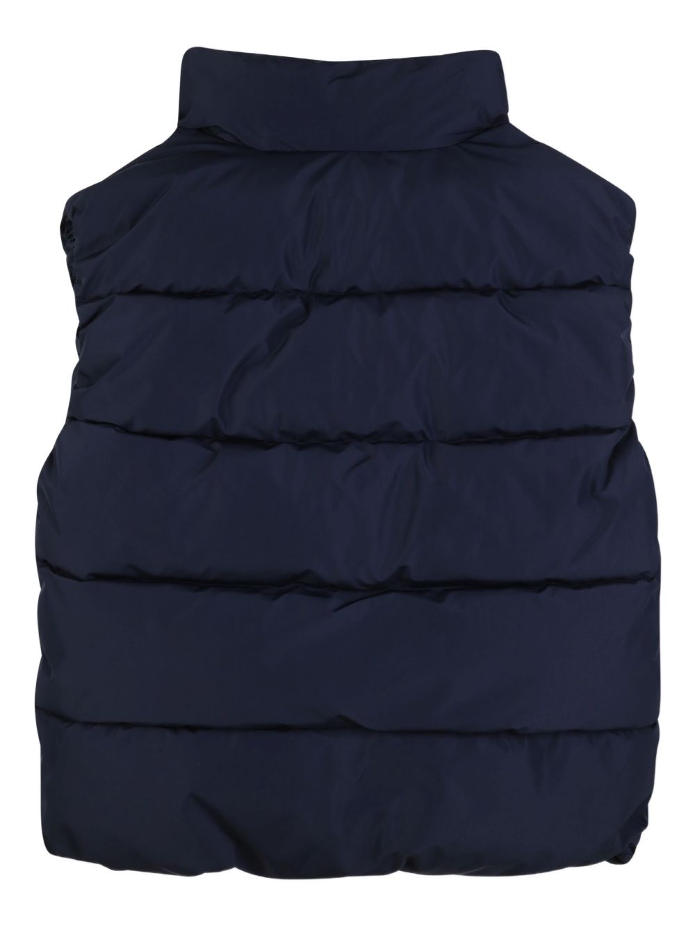 Gilet imbottito per bambino BOSS Kids blu con collo alto J52397 849 BOSS KIDS