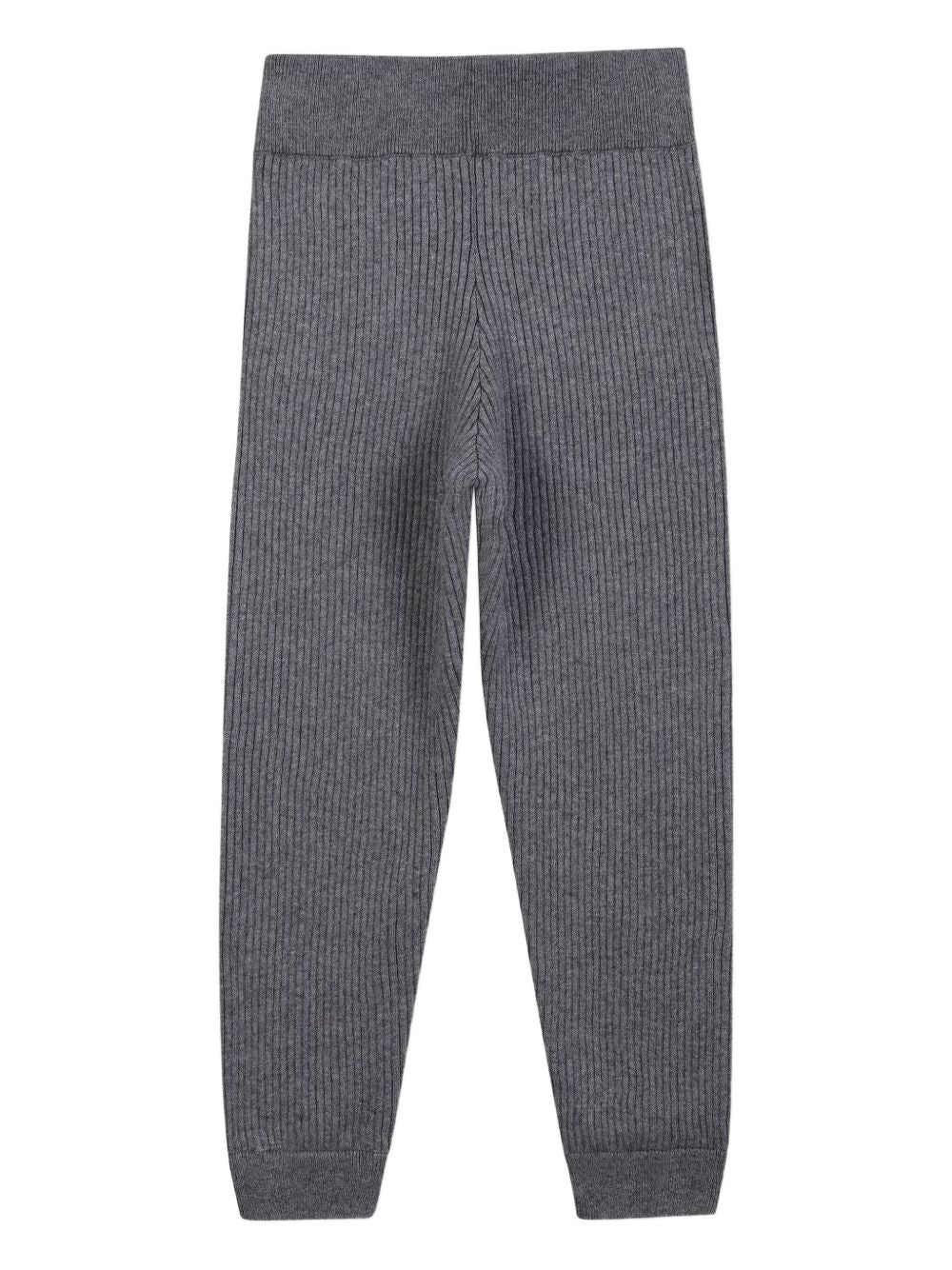 Pantaloni per bambina Chloé Kids grigi con gamba affusolata C20627 A46 CHLOE' KIDS