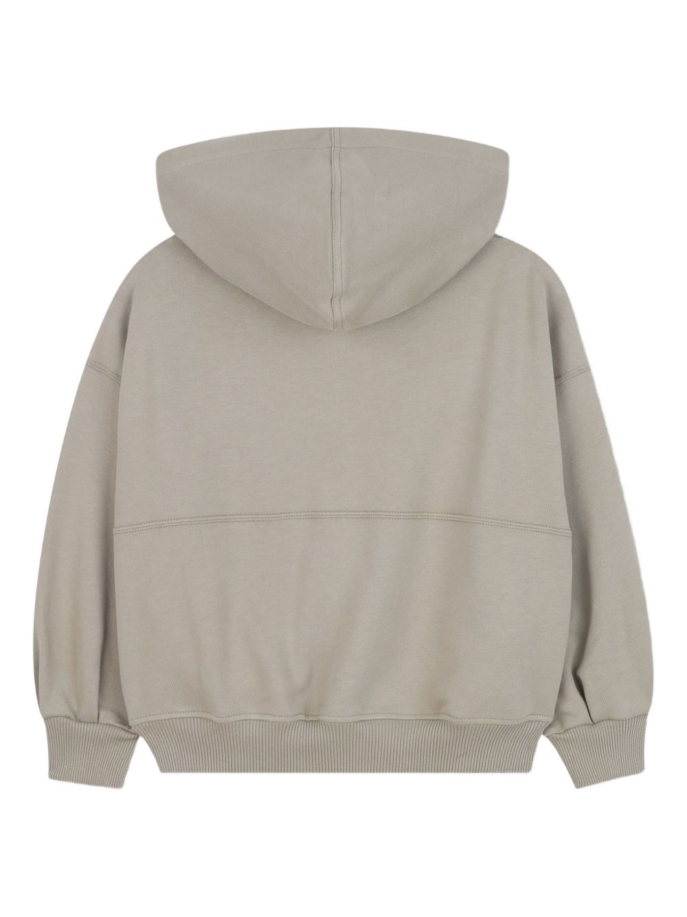Felpa per bambina Chloé Kids grigia con zip e cappuccio C20637 63A CHLOE' KIDS