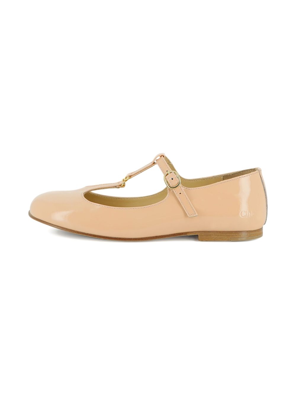 Ballerine per bambina Chloé Kids rosa con cinturino a T C20699 46J CHLOE' KIDS