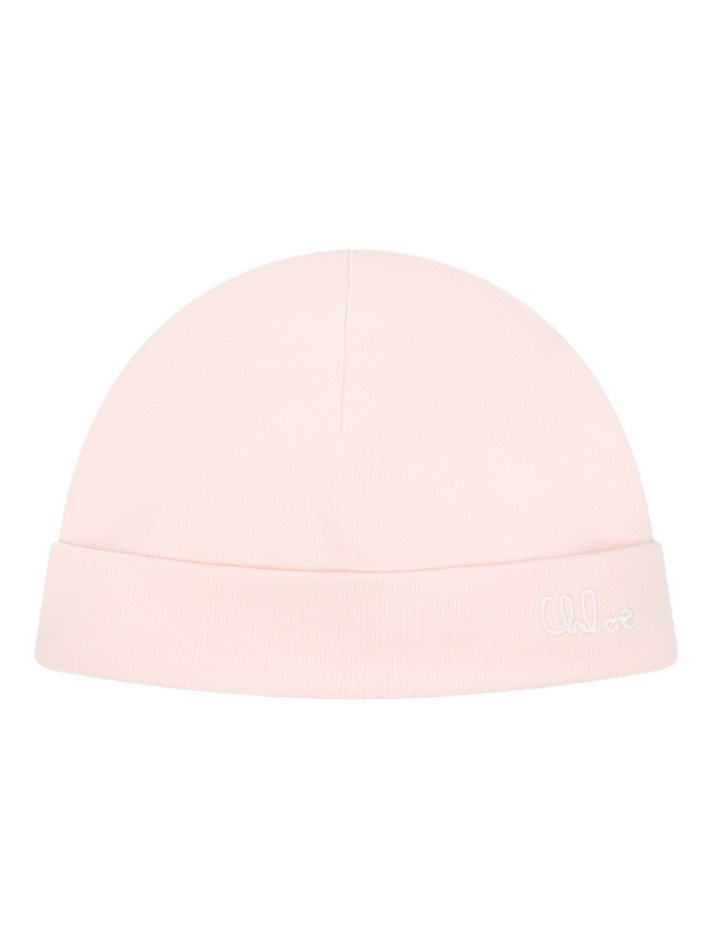 Set per neonata Chloé Kids rosa con logo ricamato C20774 45Q CHLOE' KIDS