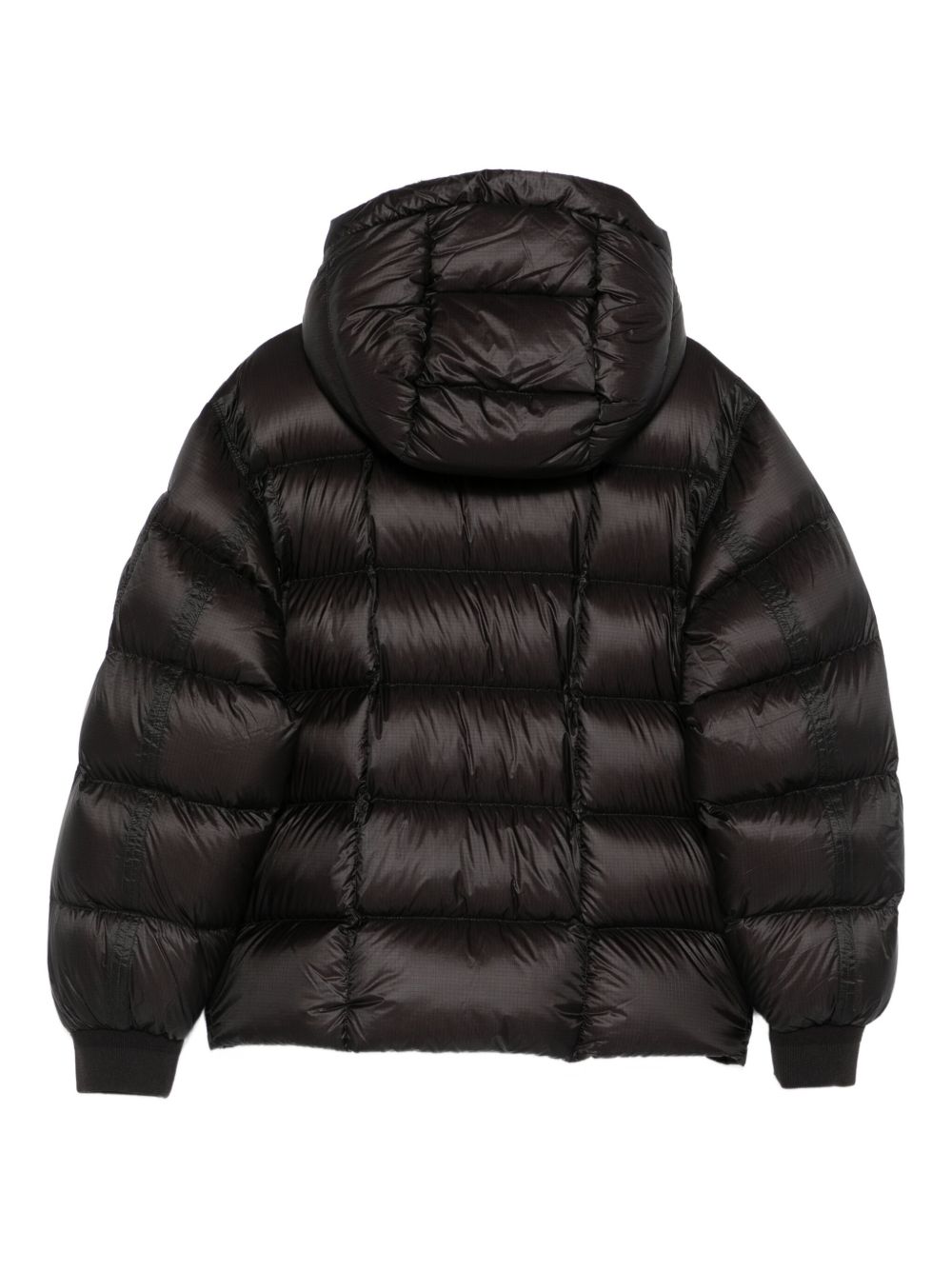 Cappotto per bambino C.P. Company Kids DD Shell nero con chiusura con zip CUS01FL3AB1 60100 C.P.COMPANY KIDS