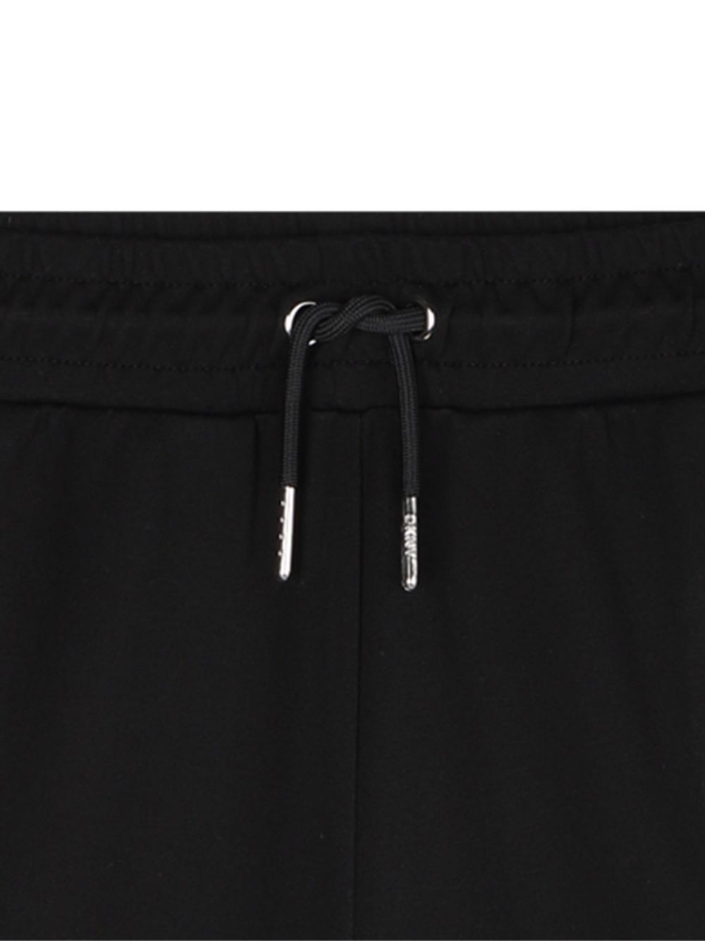 Pantaloni sportivi per bambina DKNY Kids neri con logo D62368 09B DKNY KIDS