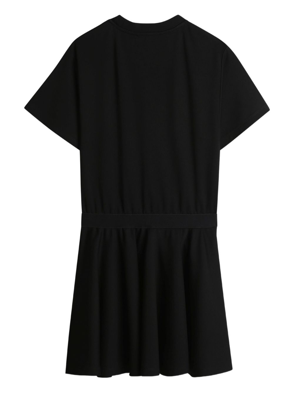 Abito a maniche corte per bambina Dkny Kids nero con logo D62389 09B DKNY KIDS