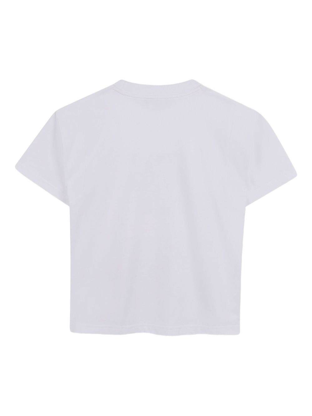 T-shirt per bambina DKNY Kids bianca con stampa con logo D62417 10B DKNY KIDS