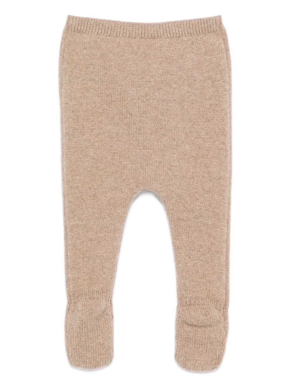 Pantaloni per neonato Donsje beige con applicazioni con facce d'orso 3039101 00176 DONSJE KIDS