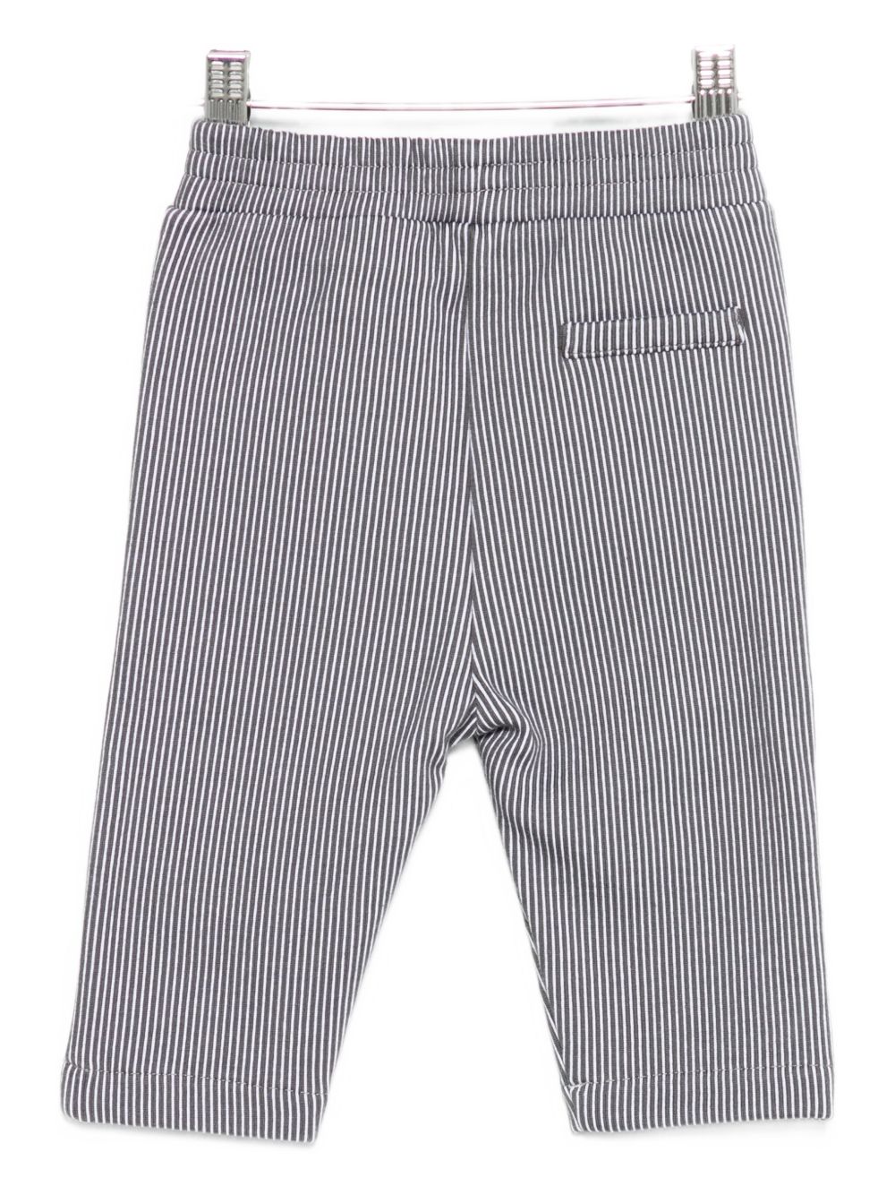 Shorts per neonata Donsje grigi con dettagli a righe 3042600 S0020 DONSJE KIDS