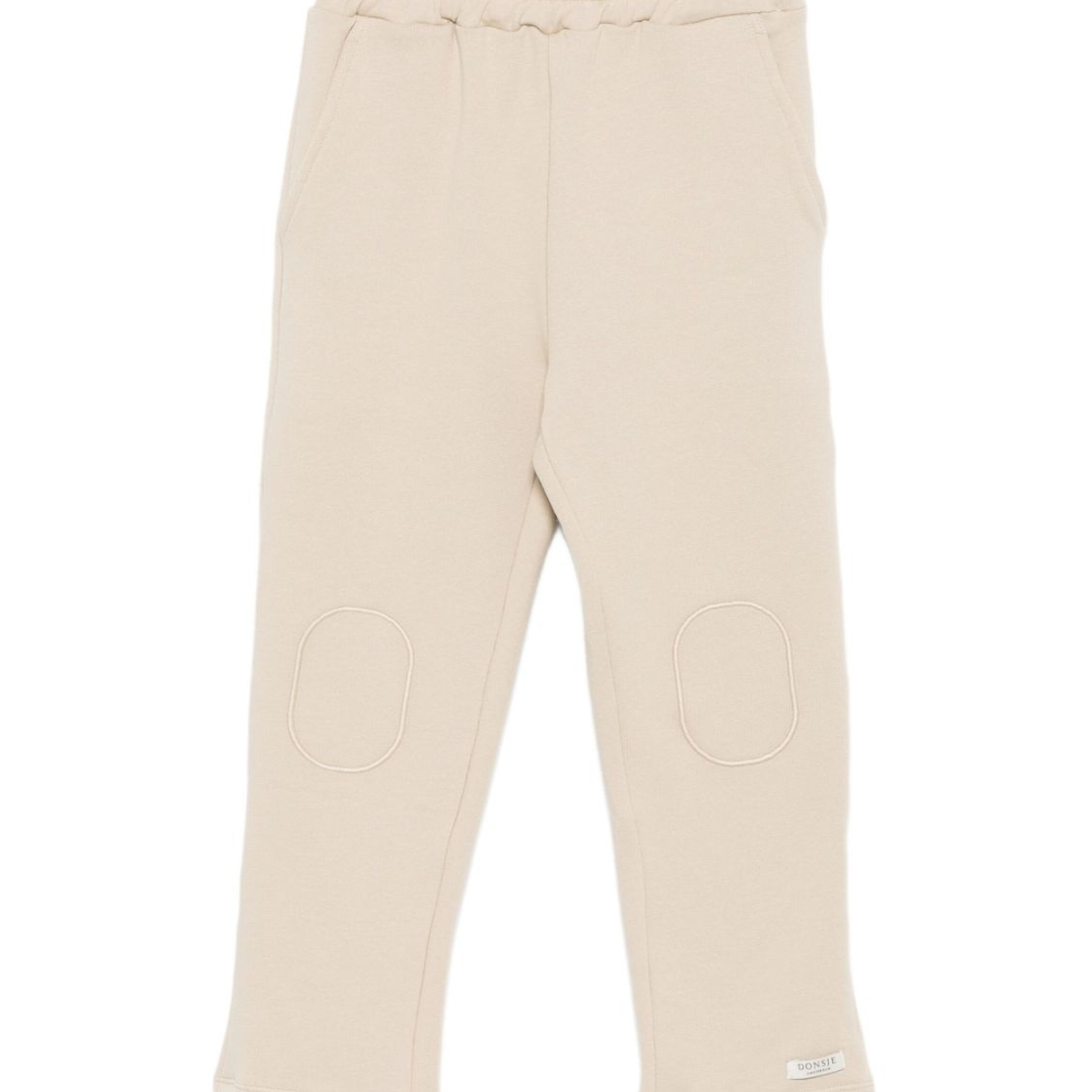 Pantaloni Trijn per bambino DONSJE beige con applicazioni sulle ginocchia 4100300 00007 DONSJE KIDS