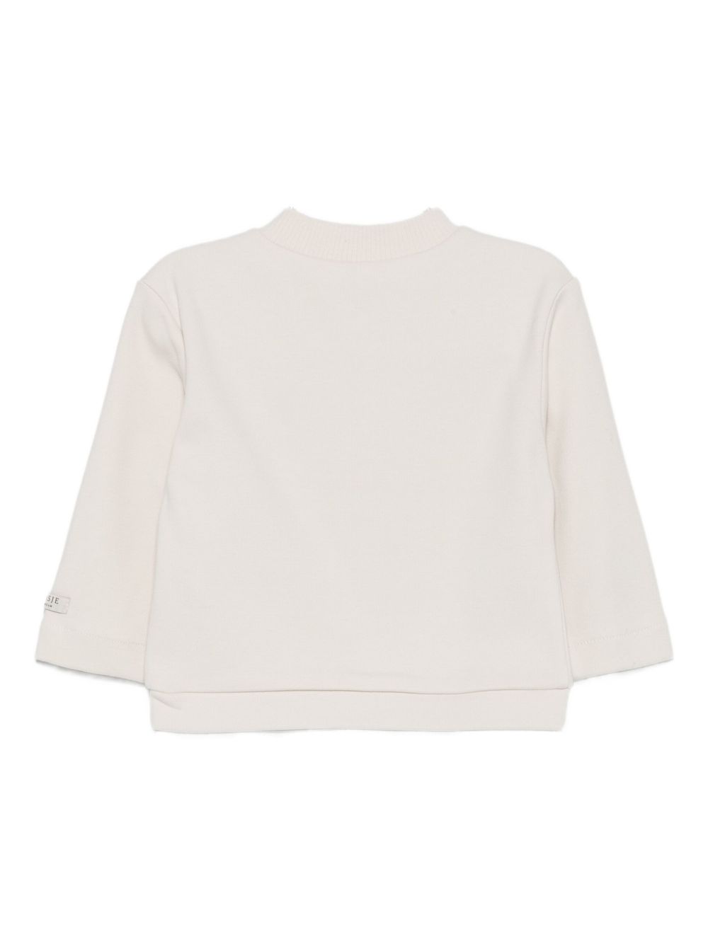 Felpa per bambini Donsje bianco con ricamo koala 4101902 00133 DONSJE KIDS
