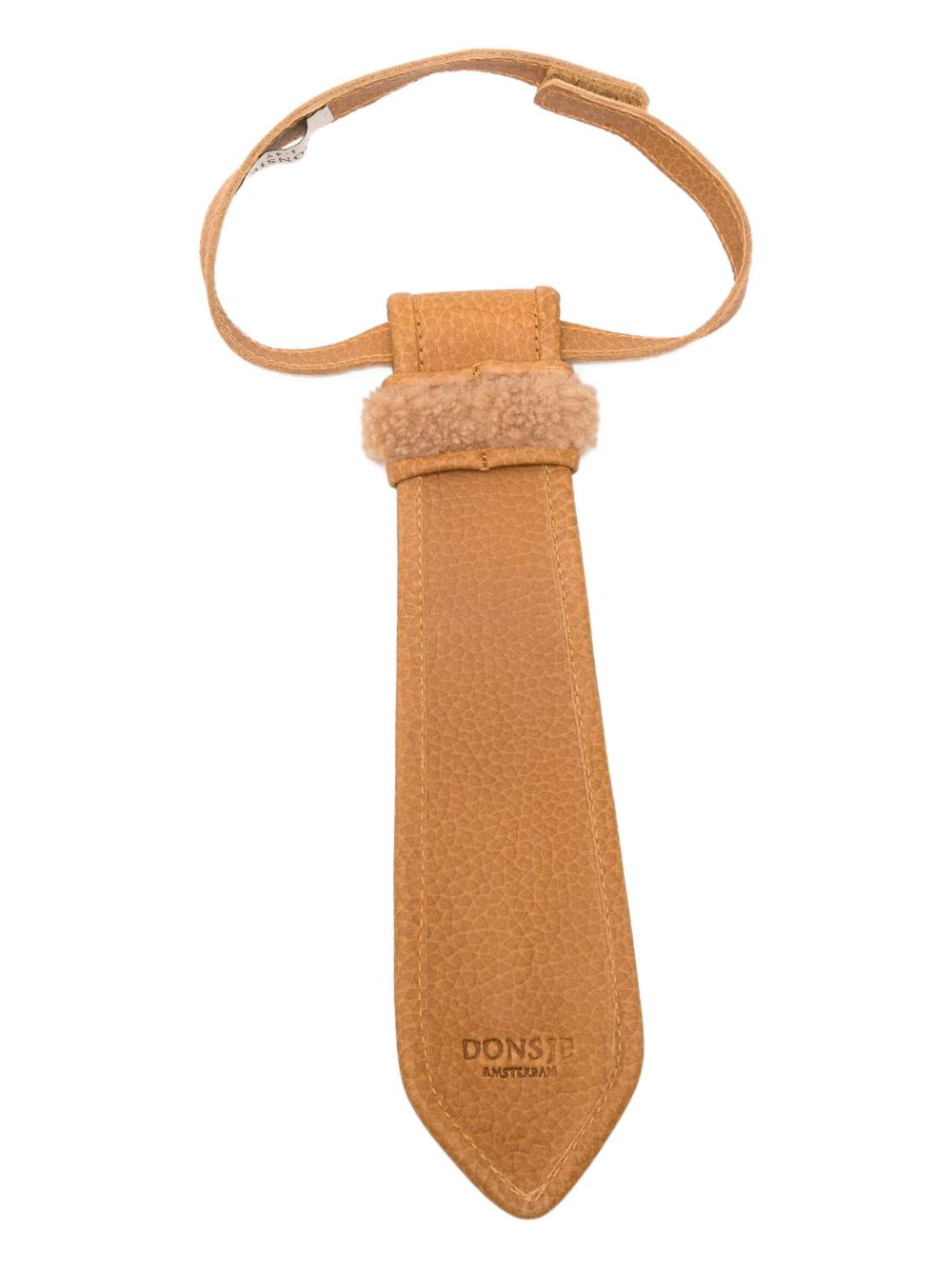 Cravatta per bambino Dosje marrone con decorazione a forma di biscotto pan di zenzero 6026401 FP067 DONSJE KIDS