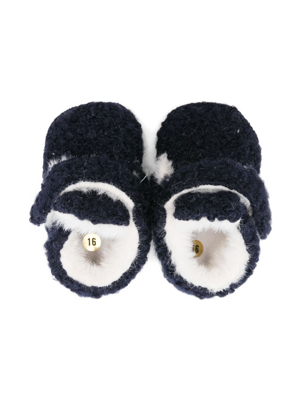 Scarpe primi passi per neonata Douuod Kids blu con tessuto testurizzato BABY452 LANA DOUUOD KIDS