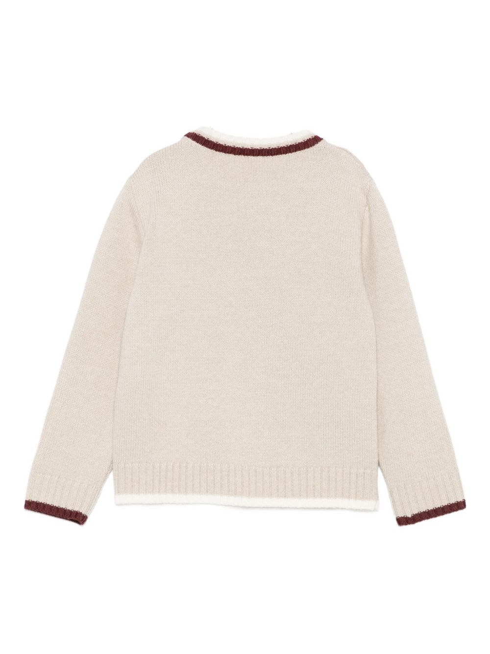 Maglione per bambino Eleventy Kids beige con motivo Paisley EX9P40 W0033 873BD ELEVENTY KIDS