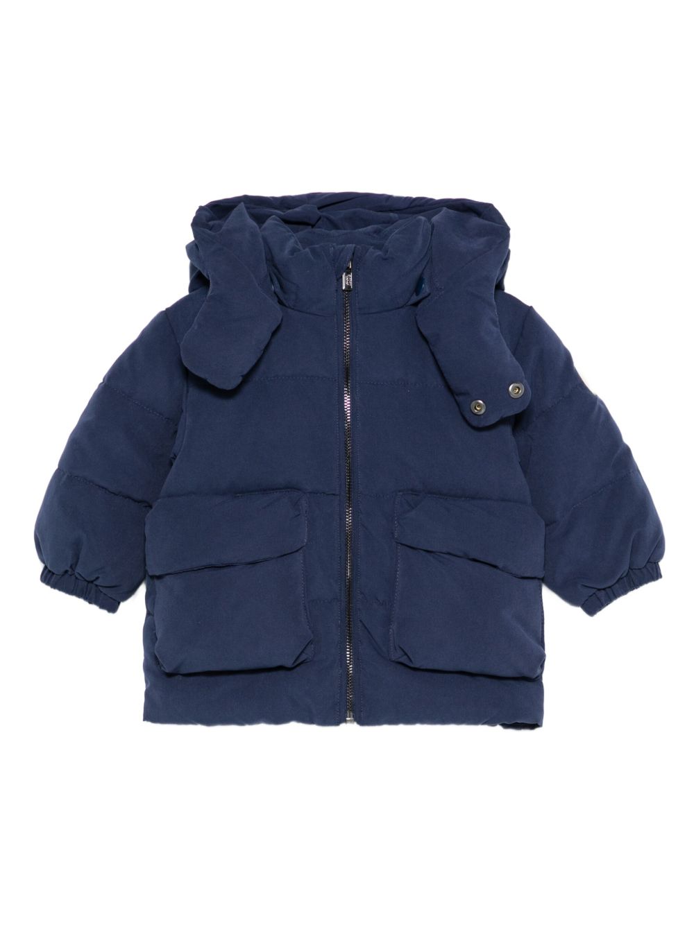 Giubbino per neonato Emporio Armani Kids blu con design imbottito EB000510 AF13373 UB130 EMPORIO ARMANI KIDS
