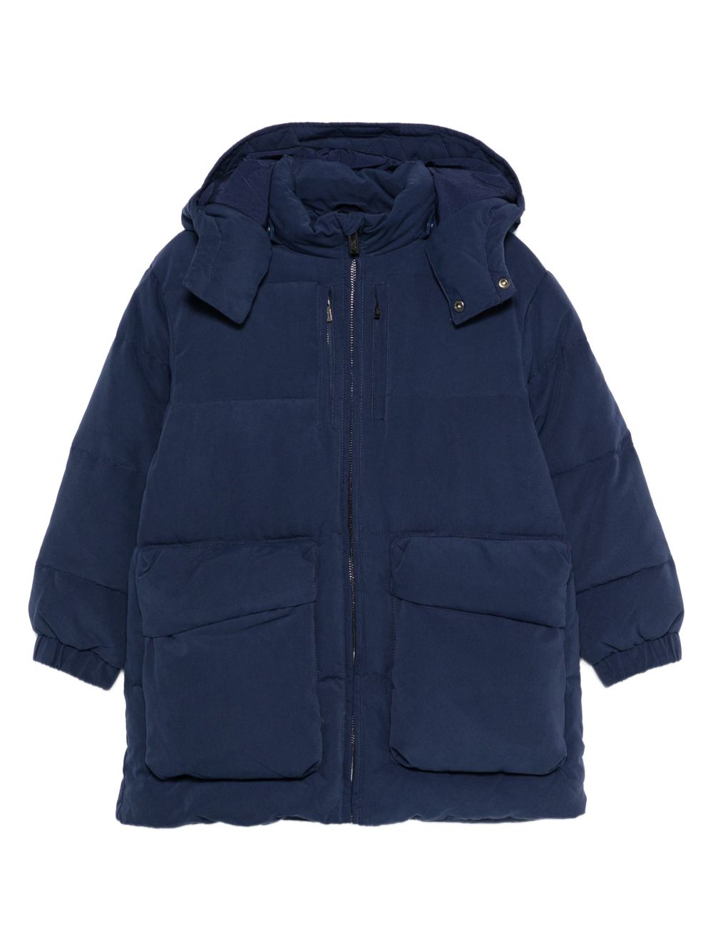 Giubbino per bambino Emporio Armani Kids blu con design imbottito EB000511 AF13373 UB130 EMPORIO ARMANI KIDS