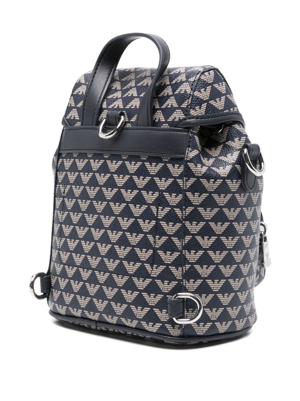 Zaino per bambina Emporio Armani Kids blu navy con coulisse EG000498 AF18974 AB060 EMPORIO ARMANI KIDS
