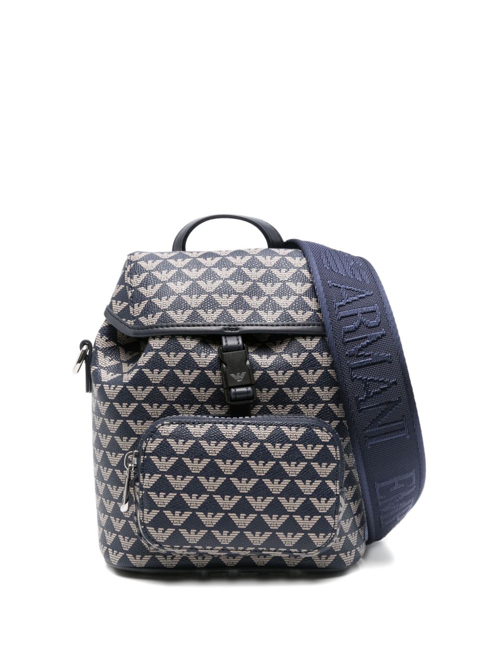 Zaino per bambina Emporio Armani Kids blu navy con coulisse EG000498 AF18974 AB060 EMPORIO ARMANI KIDS