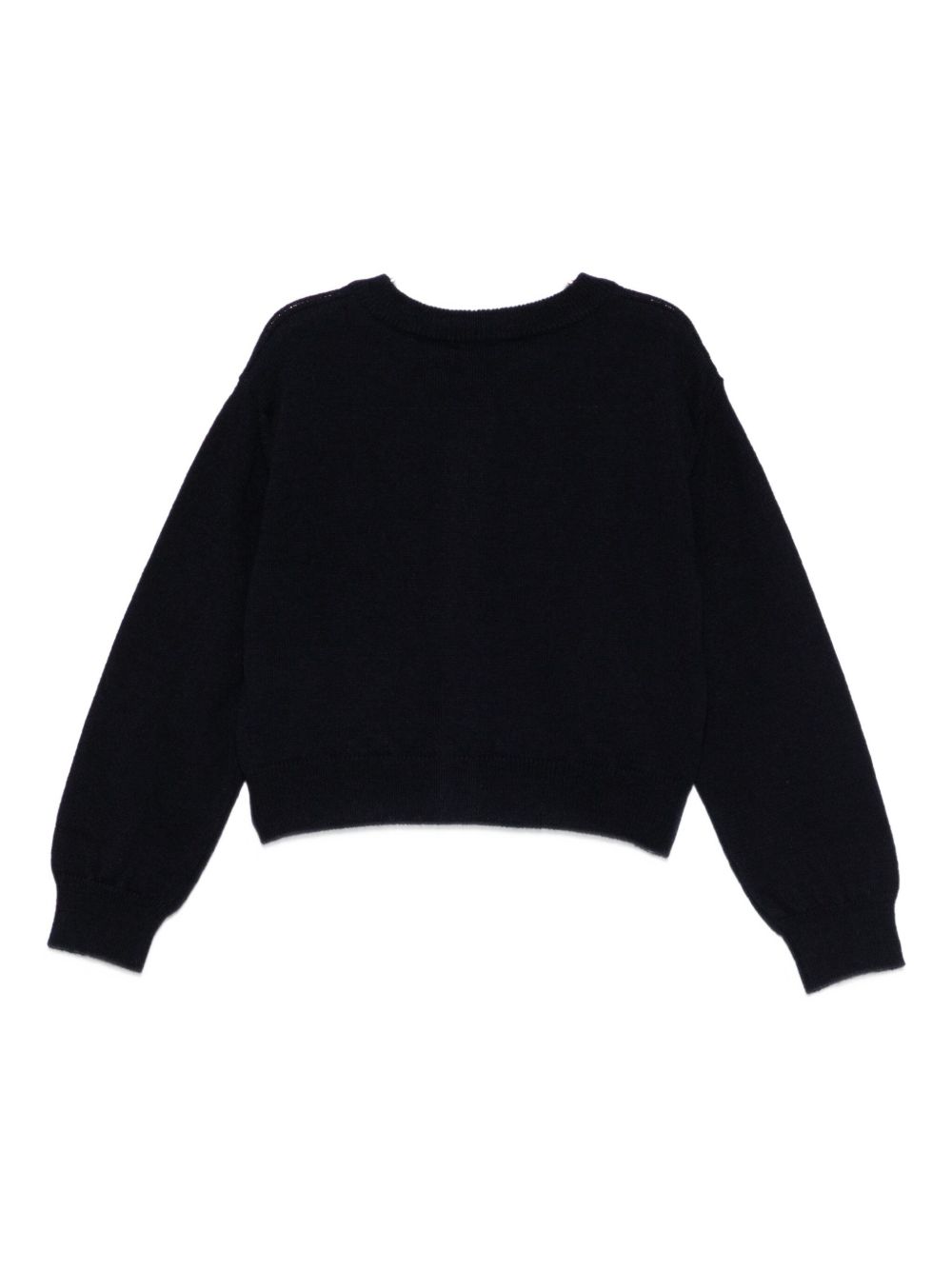 Cardigan per bambina ETRO Kids blu con dettagli ricamati GX9A50 W0017 620 ETRO KIDS