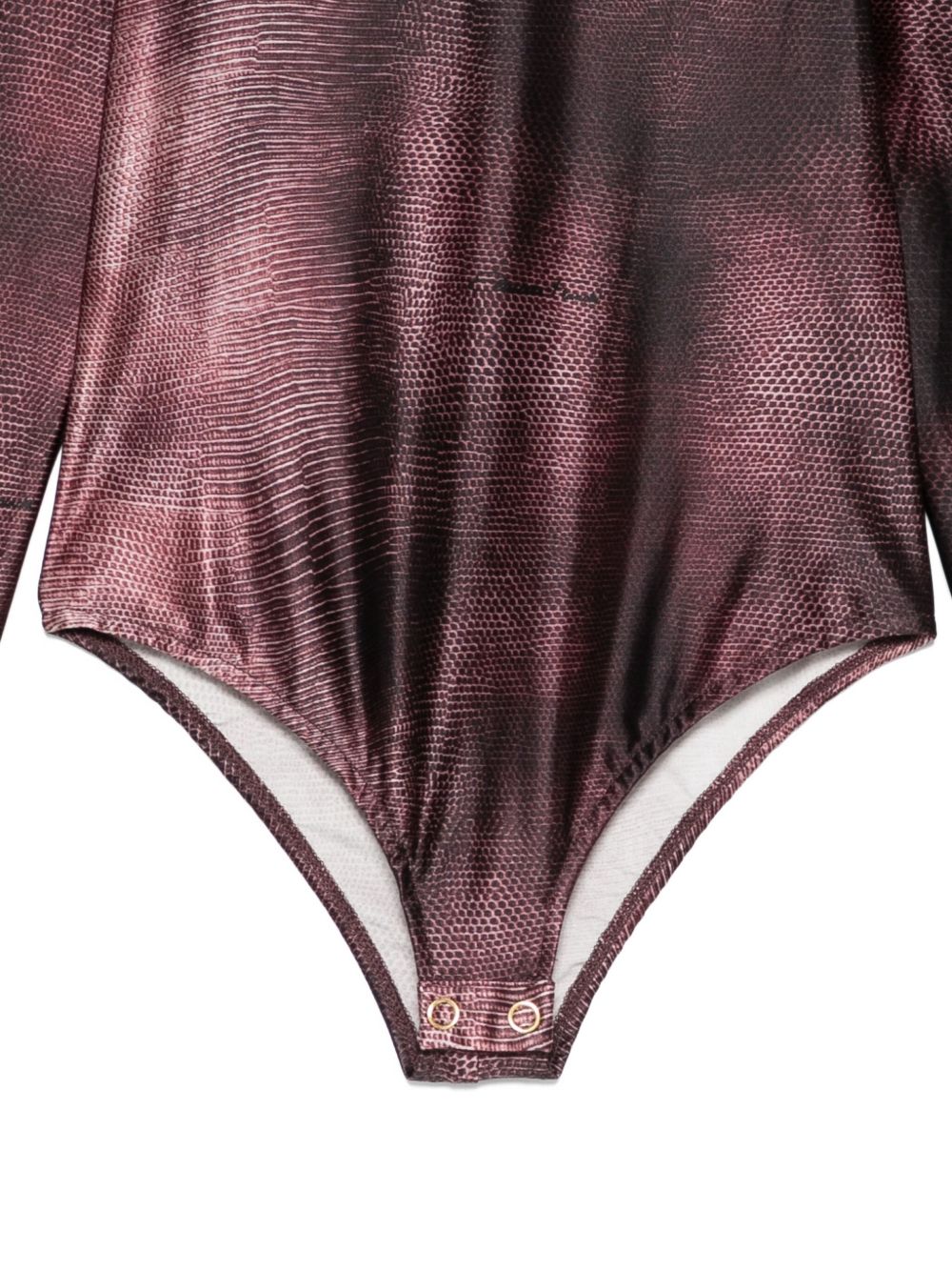 Body per bambina Elisabetta Franchi La Mia Bambina bordeaux a collo alto EFBD0060LYE01 3021 ElISABETTA FRANCHI KIDS