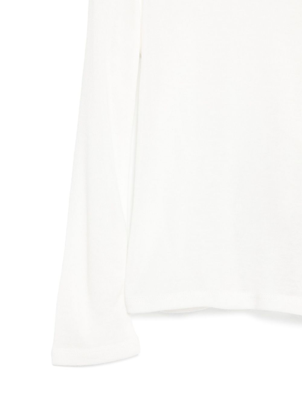 Maglione per neonata Elisabetta Franchi La Mia Bambina bianco con collo alto EGMA047CJV004 0067 ElISABETTA FRANCHI KIDS