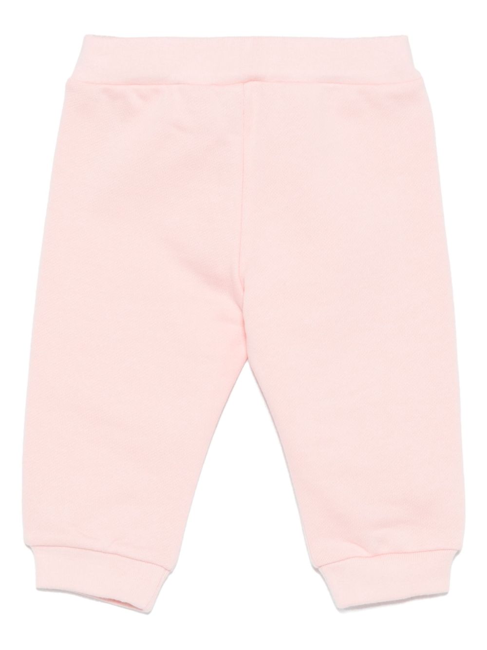 Pantaloni sportivi per neonata Fendi Kids rosa con logo BUF250 5V0 F0ZKY FENDI KIDS
