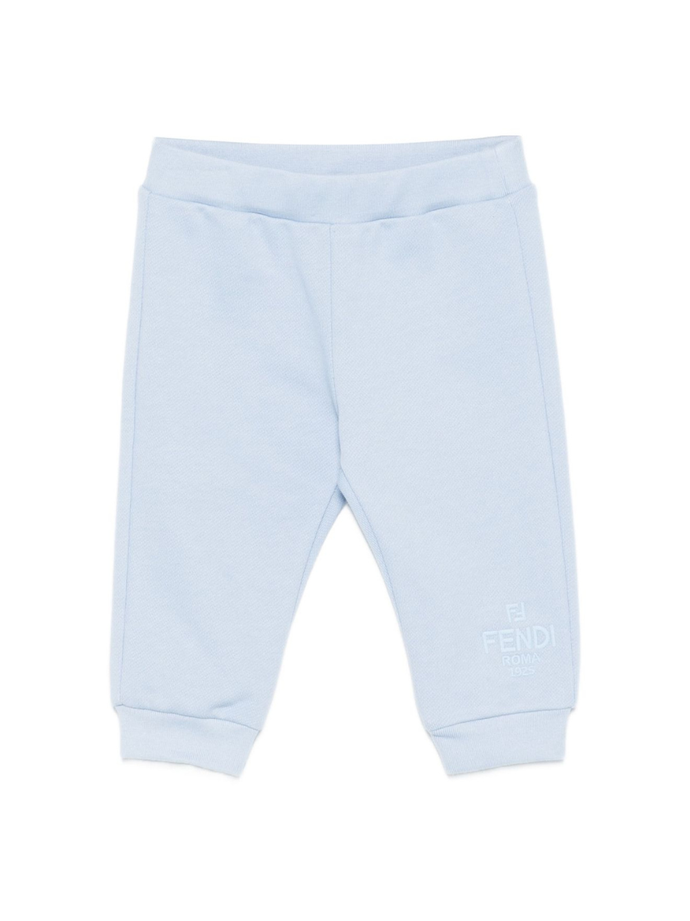 Pantaloni sportivi per neonato Fendi Kids azzurro con logo BUF250 5V0 F1PBD FENDI KIDS