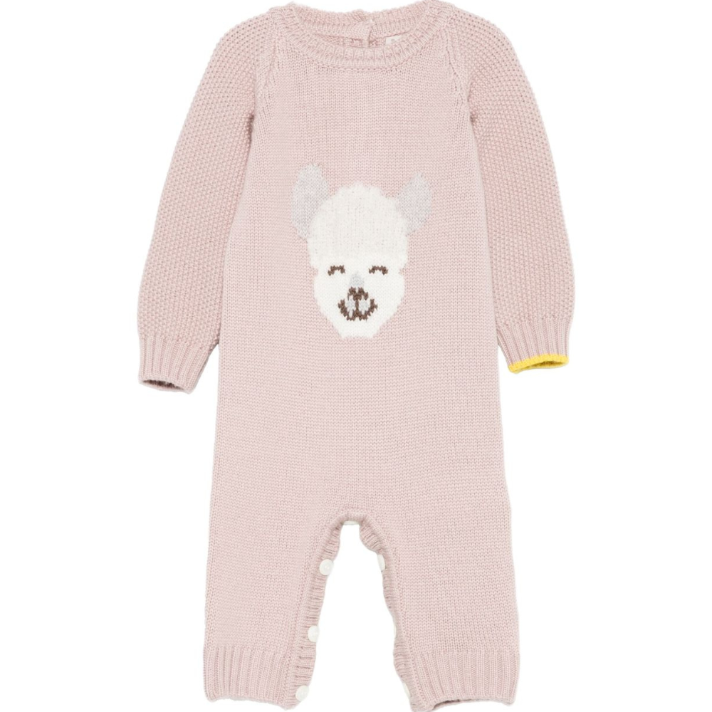 Tutina per neonata Gensami Kids rosa con dettagli da orso TU-ALP-WE PINK GENSAMI KIDS