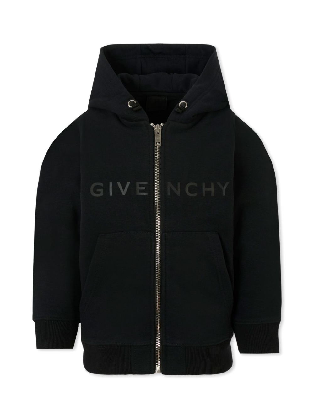Felpa per bambino Givenchy Kids nero con cappuccio H30939 09B GIVENCHY KIDS