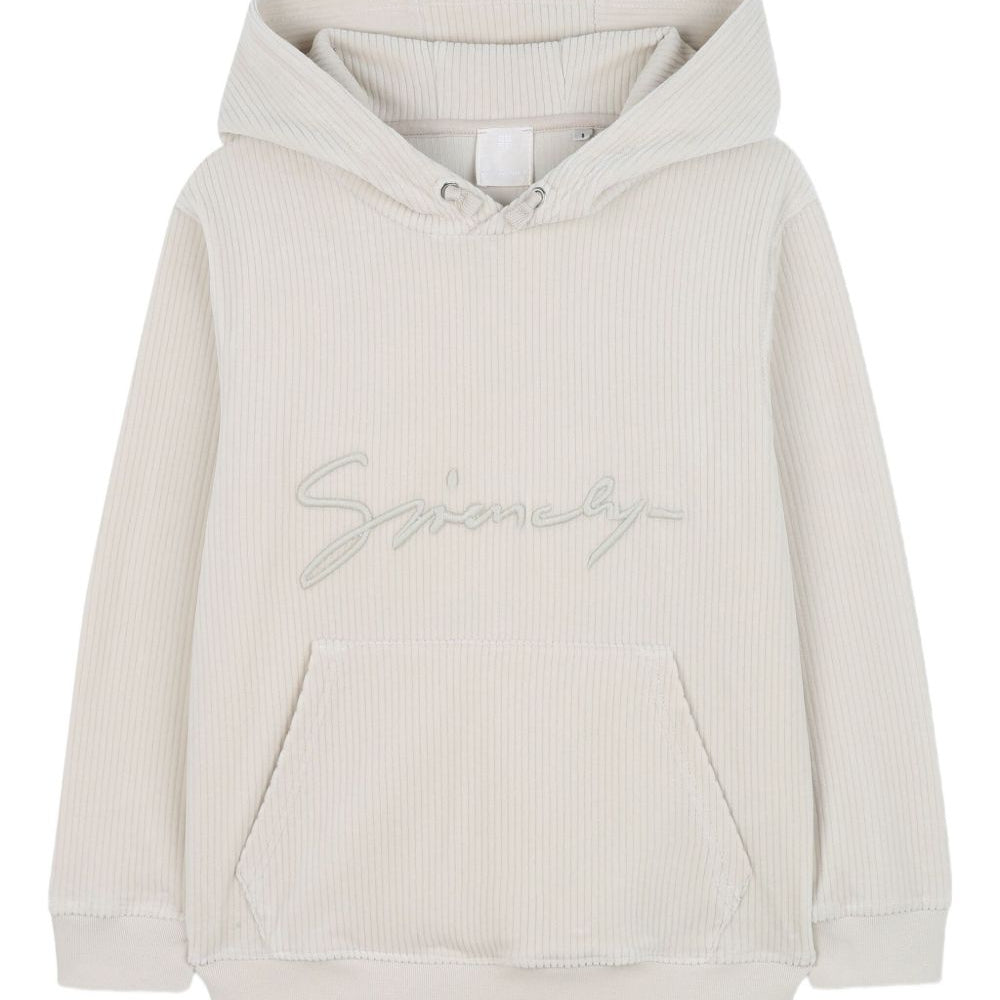 Felpa per bambino Givenchy Kids bianca con cappuccio H30940 184 GIVENCHY KIDS