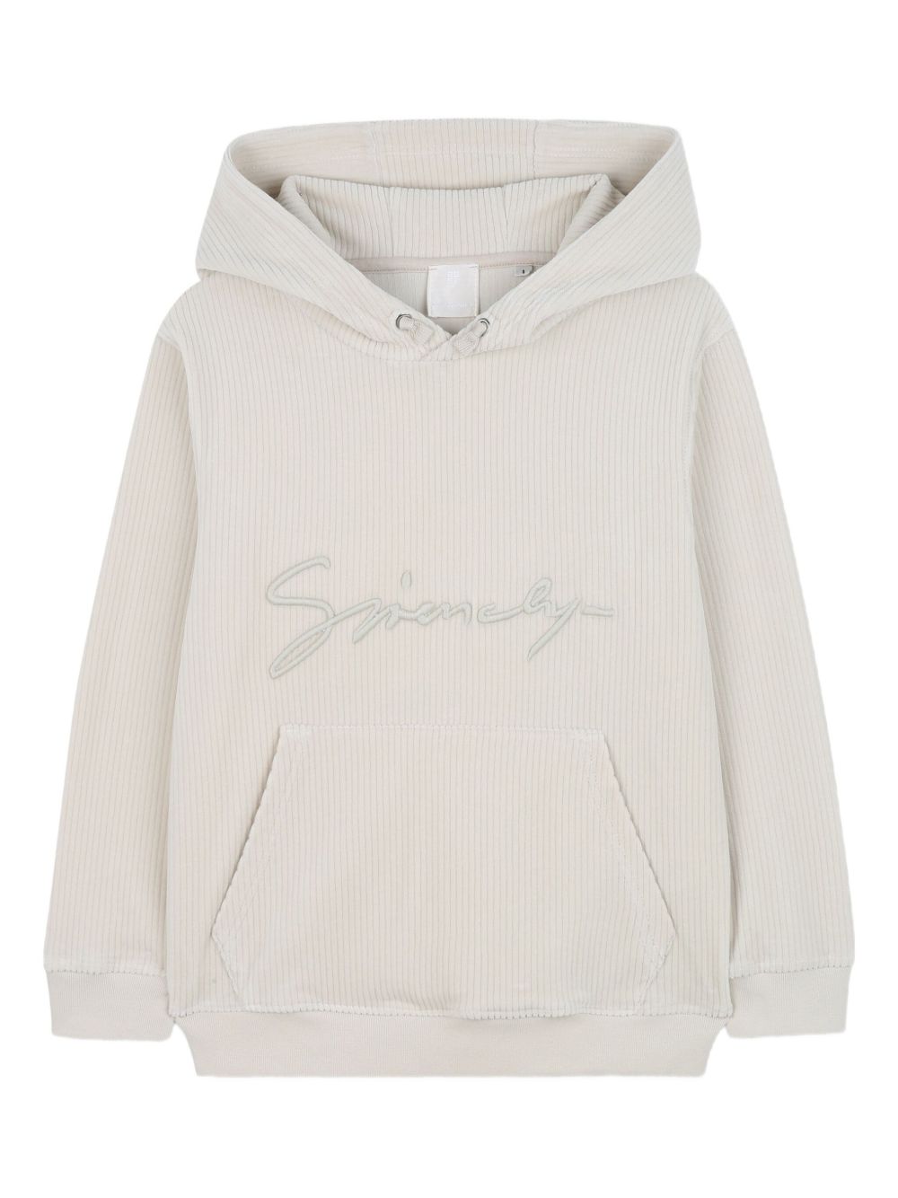 Felpa per bambino Givenchy Kids bianca con cappuccio H30940 184 GIVENCHY KIDS